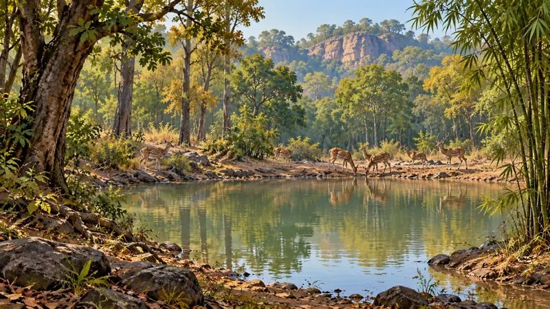 Place-inspired illustration of Mahaman Pond