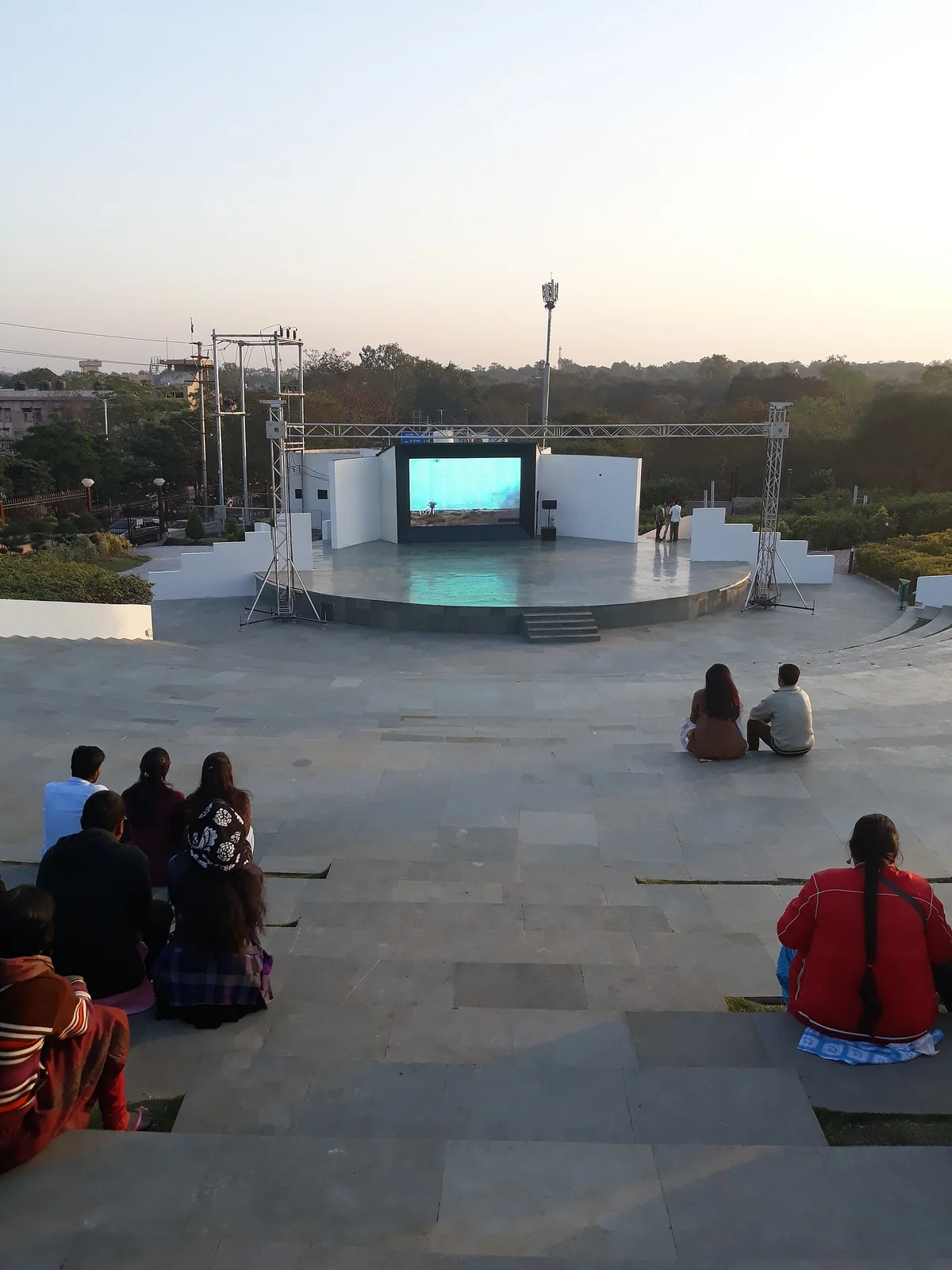 Shaurya Smarak in the Bhopal area · actual photograph