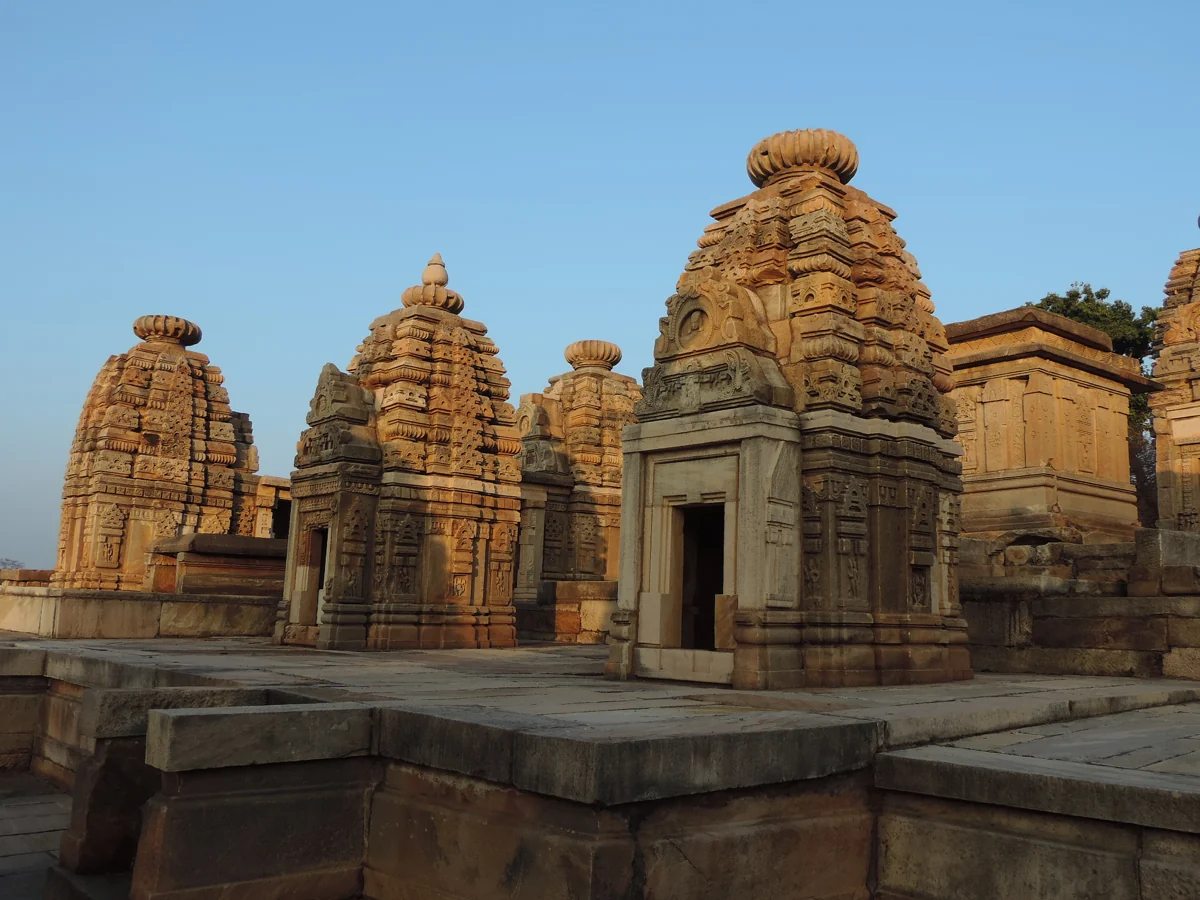 Bateshwar Group of Temples in Gwalior · actual photograph