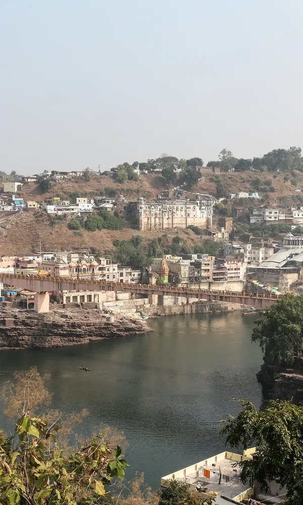 Omkareshwar on the Narmada River, Madhya Pradesh