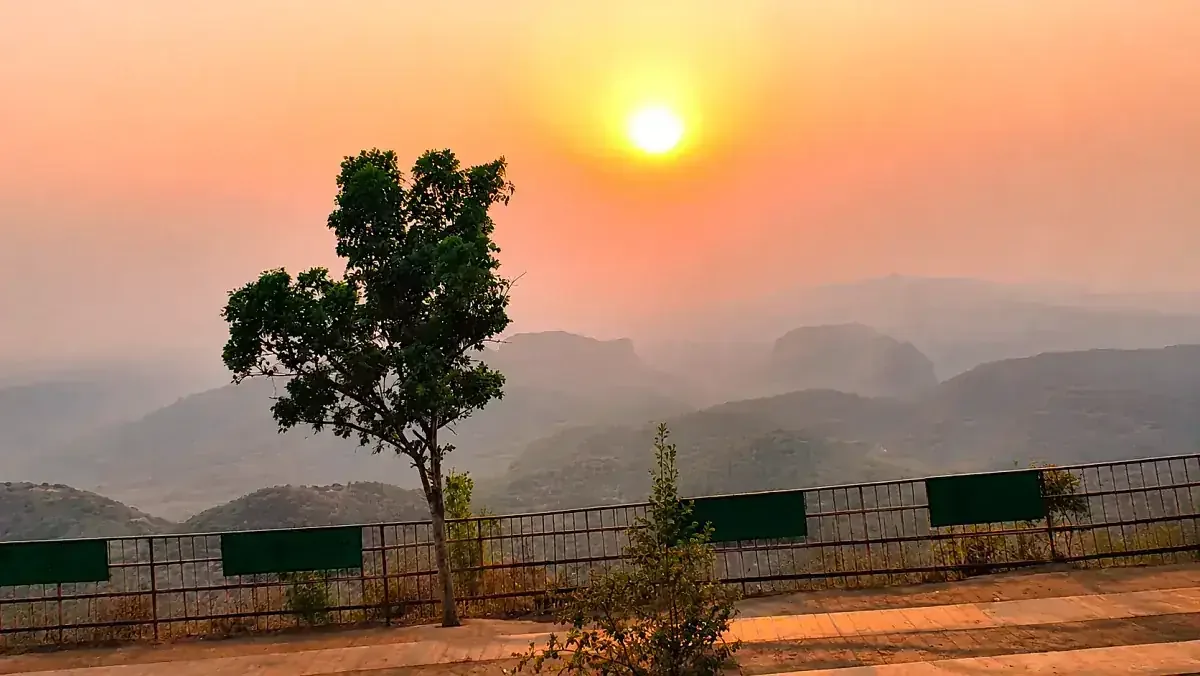 Sunset at Dhoopgarh, Pachmarhi