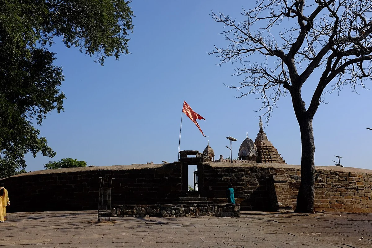 Chausath Yogini Temple in the Jabalpur area · actual photograph