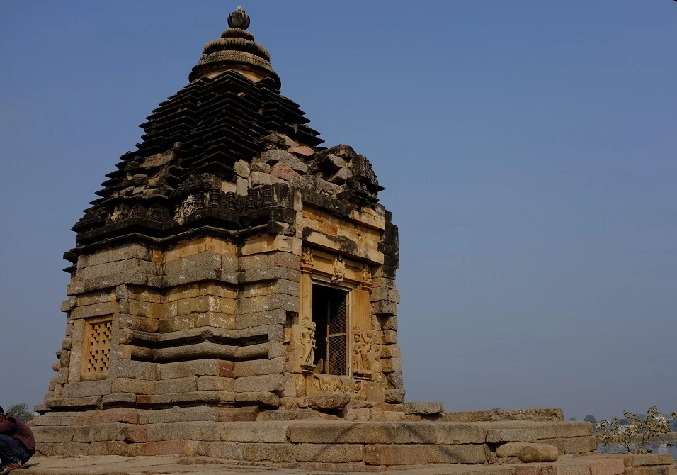 Brahma Temple in Khajuraho · actual photograph