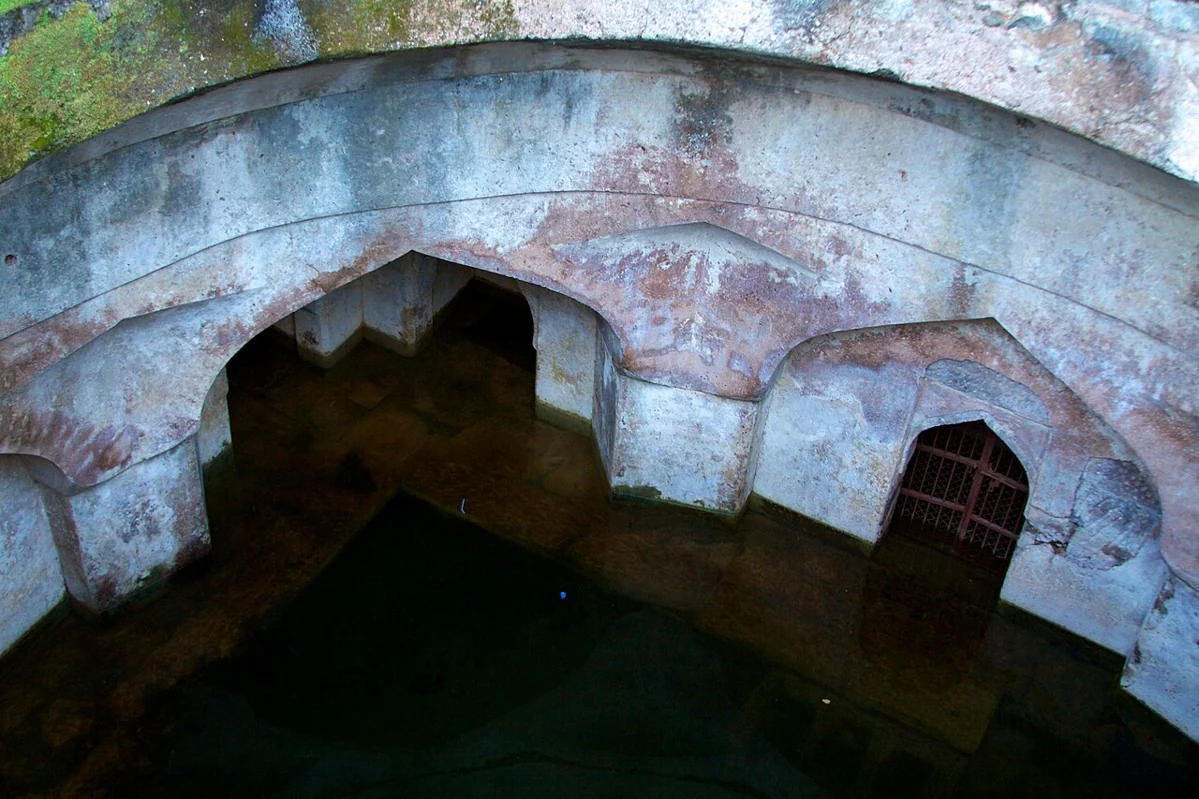 Champa Baoli in Mandu · actual photograph
